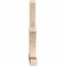 Ekena Millwork Redmond Smooth Timber Gable Bracket, Douglas Fir, 72"W x 42"H x 3 1/2"D x 3 1/2"F, 14/12 Pitch GBW072X42X0404RED00SDF - alternate 2